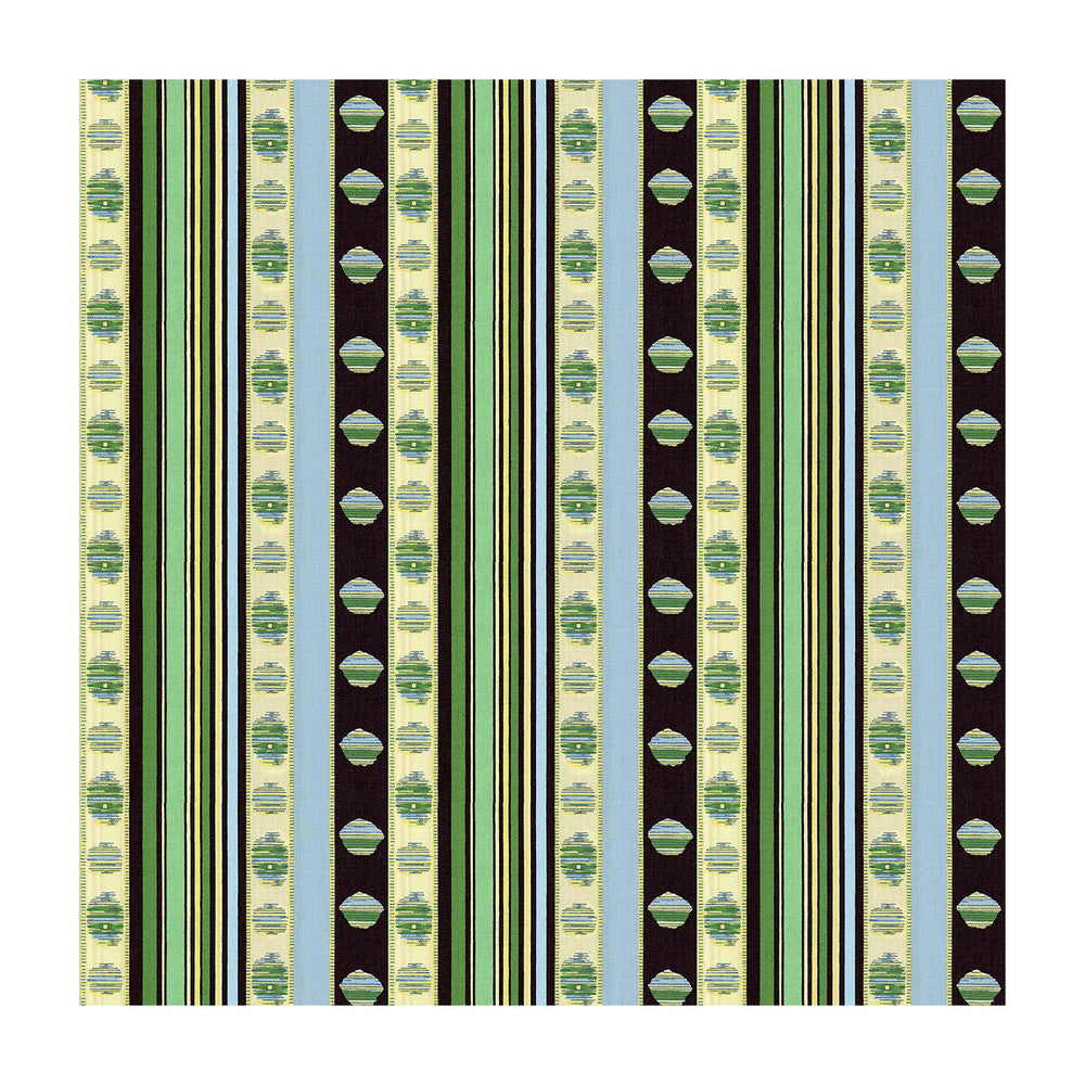 Rayure Percale Vert by Brunschwig & Fils Fabric Brunschwig & Fils Fabric Rayure Percale VertFabric MADELEINE CASTAING COTTON - 100% France </p><p>Repeat: H: 7.09, V: 2.36 51.18 - Fabric Carolina -