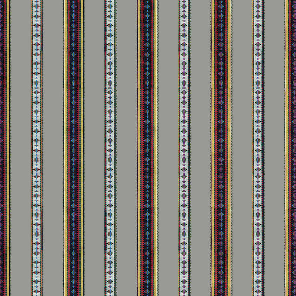 Rayure Broderie Gris by Brunschwig & Fils Fabric Brunschwig & Fils Fabric Rayure Broderie GrisFabric MADELEINE CASTAING COTTON - 100% France </p><p>Repeat: H: 13.78, V: 1.77 51.18 - Fabric Carolina -