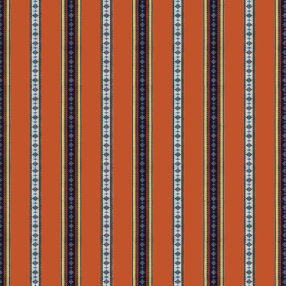 Rayure Broderie Orange by Brunschwig & Fils Fabric Brunschwig & Fils Fabric Rayure Broderie OrangeFabric MADELEINE CASTAING COTTON - 100% France </p><p>Repeat: H: 13.78, V: 1.77 51.18 - Fabric Carolina -