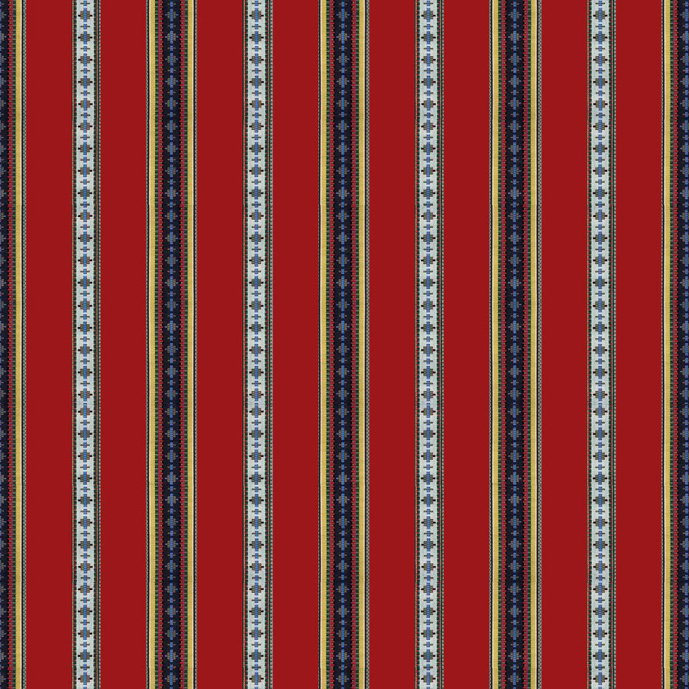 Rayure Broderie Red by Brunschwig & Fils Fabric Brunschwig & Fils Fabric Rayure Broderie RedFabric MADELEINE CASTAING COTTON - 100% France </p><p>Repeat: H: 13.78, V: 1.77 51.18 - Fabric Carolina -