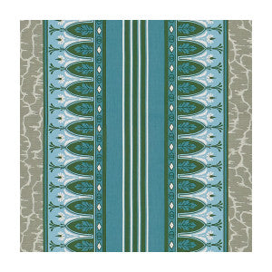Lola Montez Bleu/Grey by Brunschwig & Fils Fabric