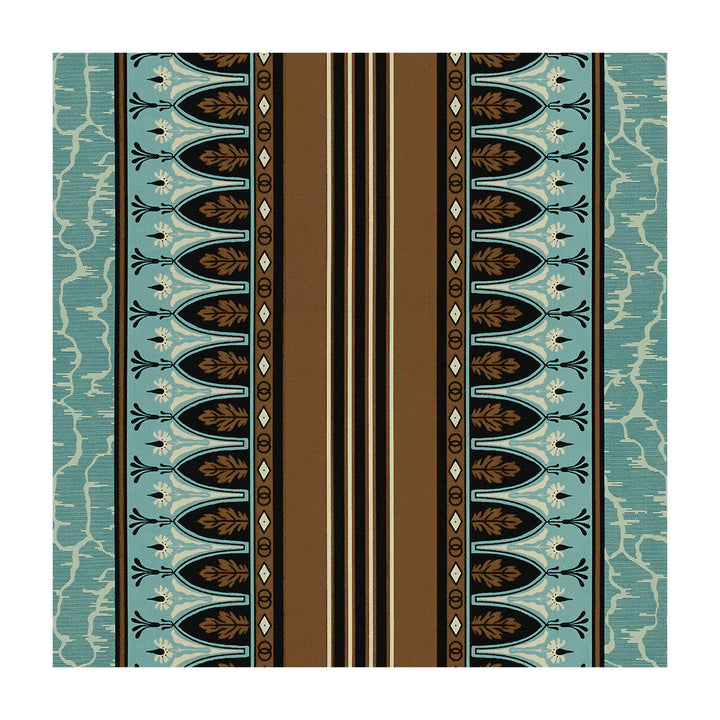 Lola Montez Turquoise by Brunschwig & Fils Fabric Brunschwig & Fils Fabric Lola Montez TurquoiseFabric MADELEINE CASTAING COTTON - 100% France </p><p>Repeat: H: 18.11, V: 1.57 51.18 - Fabric Carolina -