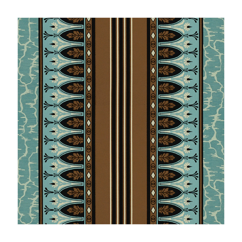 Lola Montez Turquoise by Brunschwig & Fils Fabric Brunschwig & Fils Fabric Lola Montez TurquoiseFabric MADELEINE CASTAING COTTON - 100% France </p><p>Repeat: H: 18.11, V: 1.57 51.18 - Fabric Carolina -