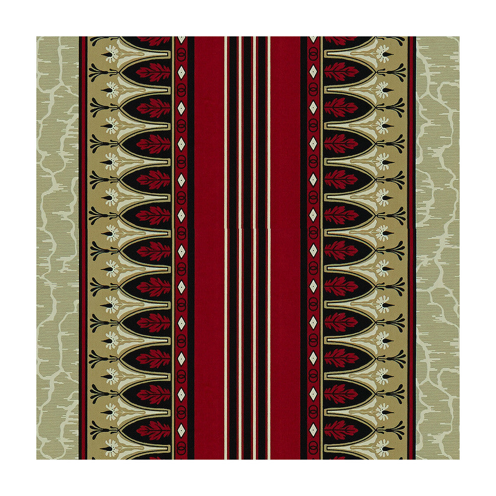Lola Montez Red by Brunschwig & Fils Fabric Brunschwig & Fils Fabric Lola Montez RedFabric MADELEINE CASTAING COTTON - 100% France </p><p>Repeat: H: 18.11, V: 1.57 51.18 - Fabric Carolina -