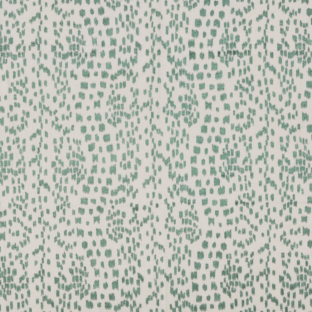 Les Touches Emb Jade by Brunschwig & Fils Fabric Brunschwig & Fils Fabric Les Touches Emb JadeFabric CAPE COMORIN LINEN - 76%;RAYON - 24% India </p><p>Repeat: H: 25.5, V: 23.5 46 - Fabric Carolina -