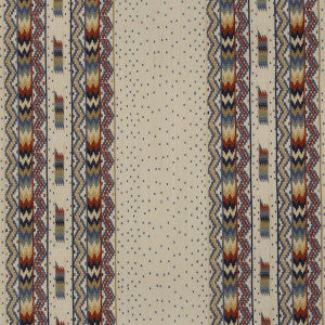 Talakona Stripe Red/Blue by Brunschwig & Fils Fabric