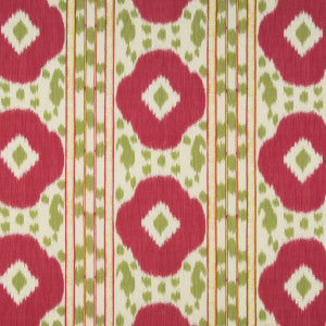 Varkala Print Pink/Green by Brunschwig & Fils Fabric