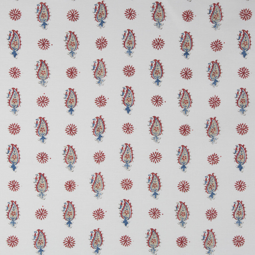 Onam Paisley Madder/Blue by Brunschwig & Fils Fabric Brunschwig & Fils Fabric Onam Paisley Madder/BlueFabric LINEN - 62%;COTTON - 28%;NYLON - 10% United Kingdom </p><p>Repeat: H: 13, V: 12.5 52 - Fabric Carolina -