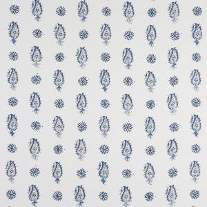 Onam Paisley Indigo by Brunschwig & Fils Fabric