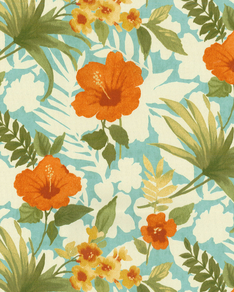 POOL PARTY Seaspray 801630 by Tommy Bahama Outdoor Fabric - 100% POLYESTER 51000 Horizontal: 13.5 and Vertical: 18 54 - Fabric Carolina -