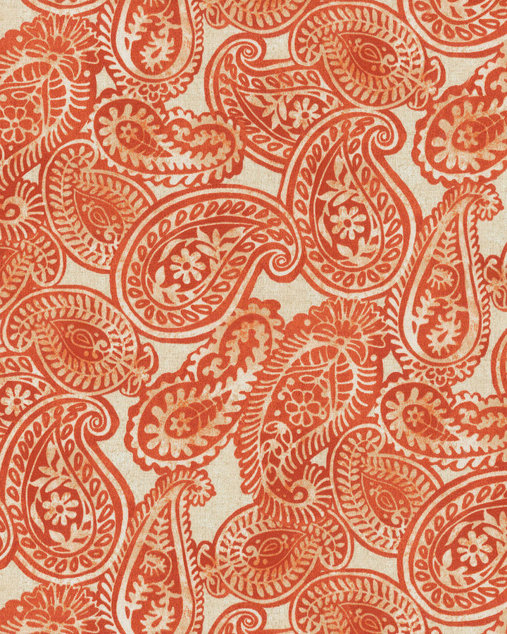 SUMMERY SPIN Tiger Lily 801671 by Tommy Bahama Outdoor Fabric - 100% Spun Polyester 51000 Horizontal: 18 and Vertical: 9 54 - Fabric Carolina -