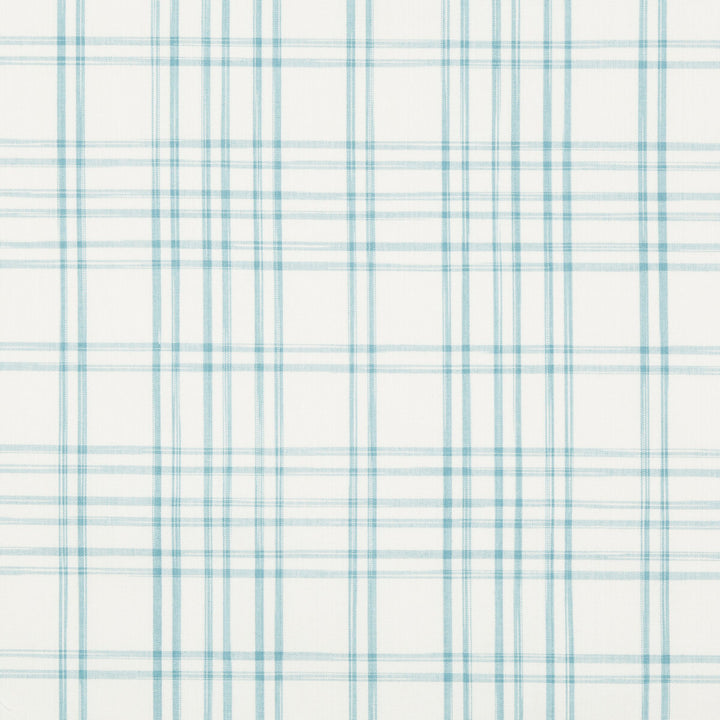 Banon Plaid Turquoise by Brunschwig & Fils Fabric Brunschwig & Fils Fabric Banon Plaid TurquoiseFabric DURANCE COTTON - 100% India </p><p>Repeat: H: 6.5, V: 7.25 53 - Fabric Carolina -