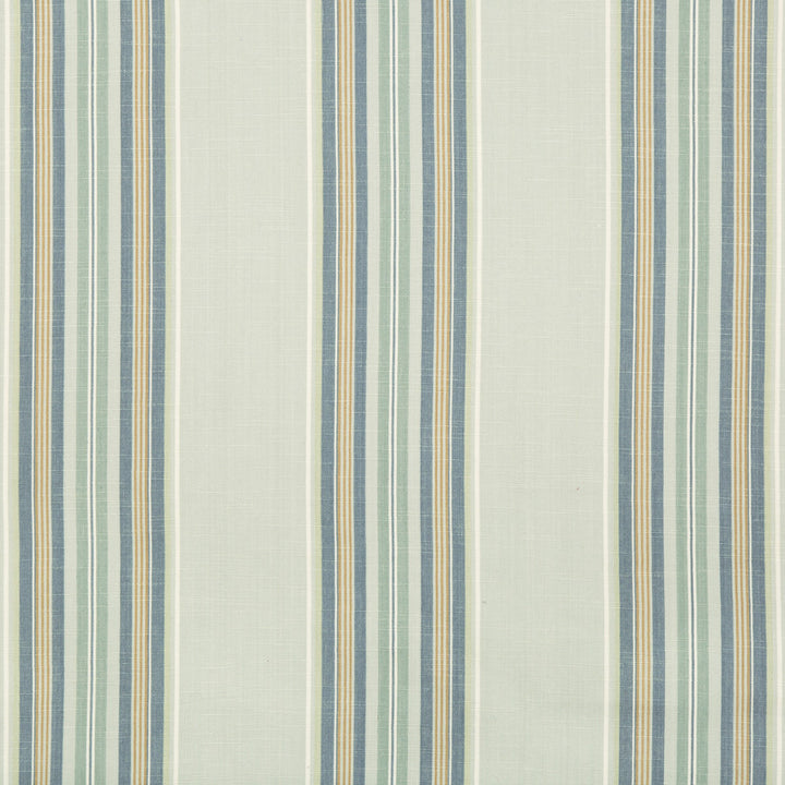 Verdon Stripe Sea/Blue by Brunschwig & Fils Fabric Brunschwig & Fils Fabric Verdon Stripe Sea/BlueFabric DURANCE COTTON - 100% India </p><p>Repeat: H: 7.5, V: 0 53 - Fabric Carolina -