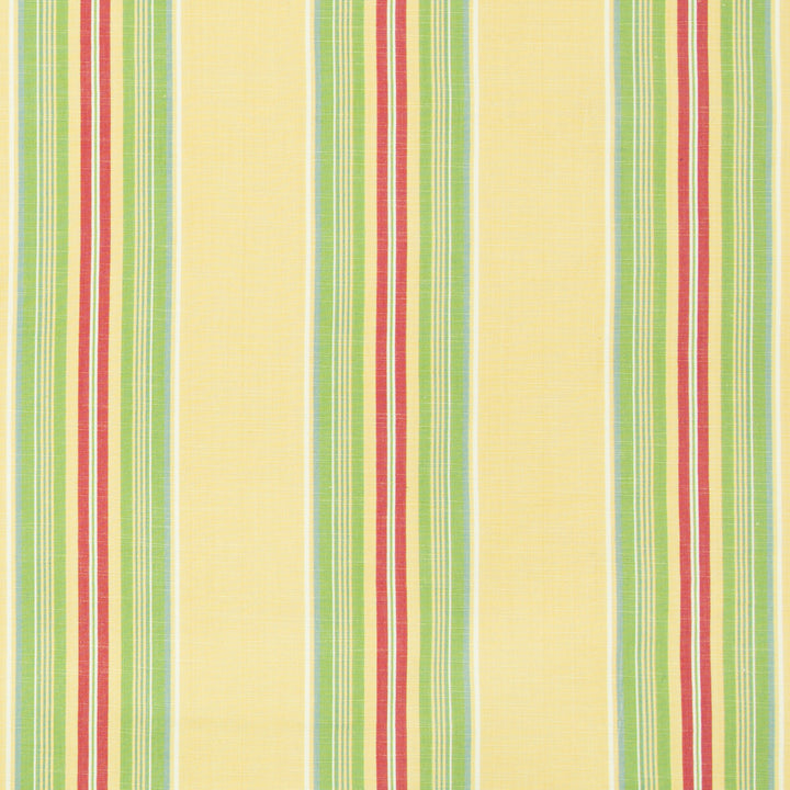 Verdon Stripe Maize/Green by Brunschwig & Fils Fabric Brunschwig & Fils Fabric Verdon Stripe Maize/GreenFabric DURANCE COTTON - 100% India </p><p>Repeat: H: 7.5, V: 0 53 - Fabric Carolina -