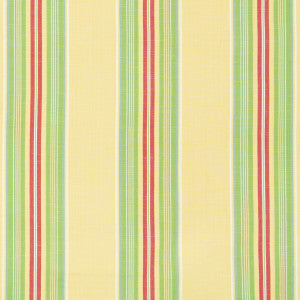 Verdon Stripe Maize/Green by Brunschwig & Fils Fabric
