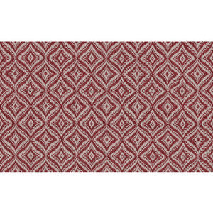Embrun Woven Red by Brunschwig & Fils Fabric