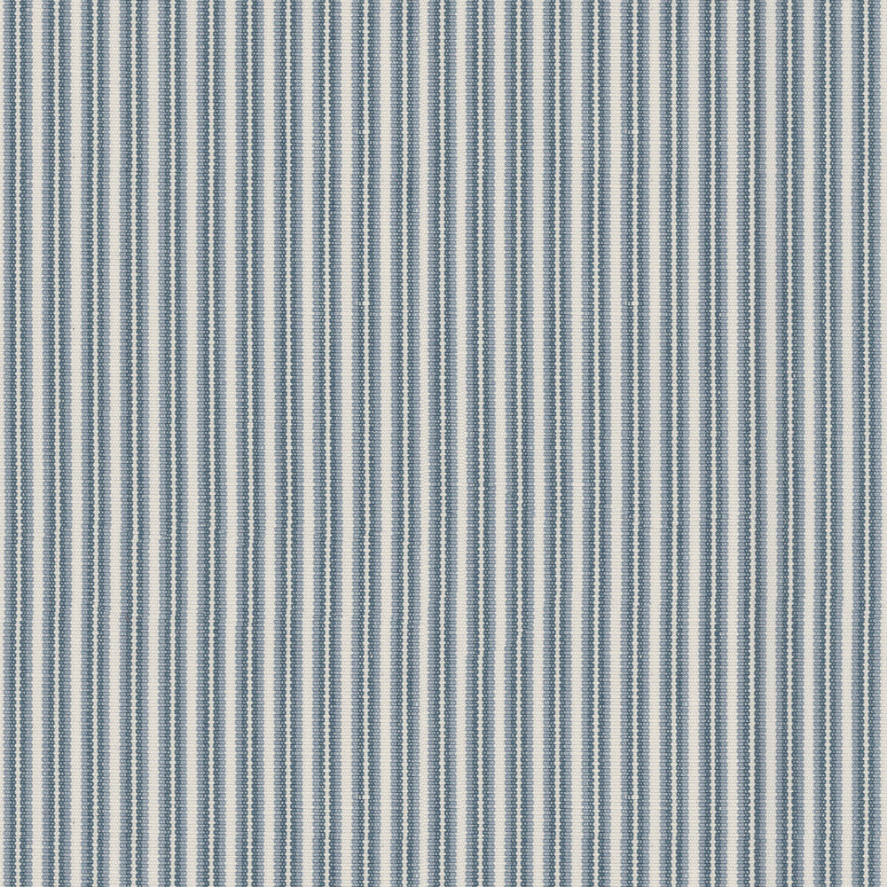 Chamas Stripe Blue by Brunschwig & Fils Fabric Brunschwig & Fils Fabric Chamas Stripe BlueFabric DURANCE COTTON - 75%;LINEN - 25% India </p><p>Repeat: H: 0.25, V: 0 55 - Fabric Carolina -
