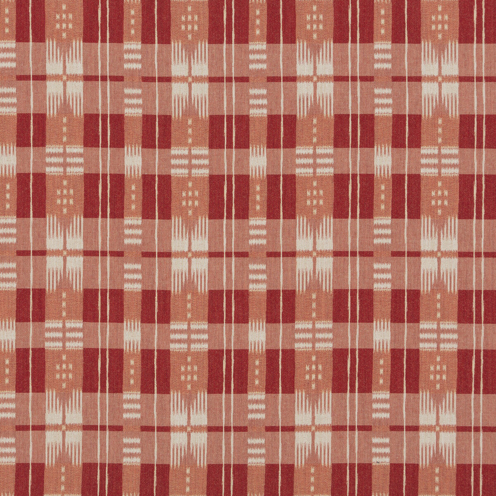 Mornas Plaid Red by Brunschwig & Fils Fabric Brunschwig & Fils Fabric Mornas Plaid RedFabric DURANCE COTTON - 42%;VISCOSE - 30%;LINEN - 12%;ACRYLIC - 11%;NYLON - 5% Italy </p><p>Repeat: H: 9.17626, V: 12.608 53.04028 - Fabric Carolina -