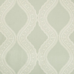 Isoline Emb Seafoam by Brunschwig & Fils Fabric