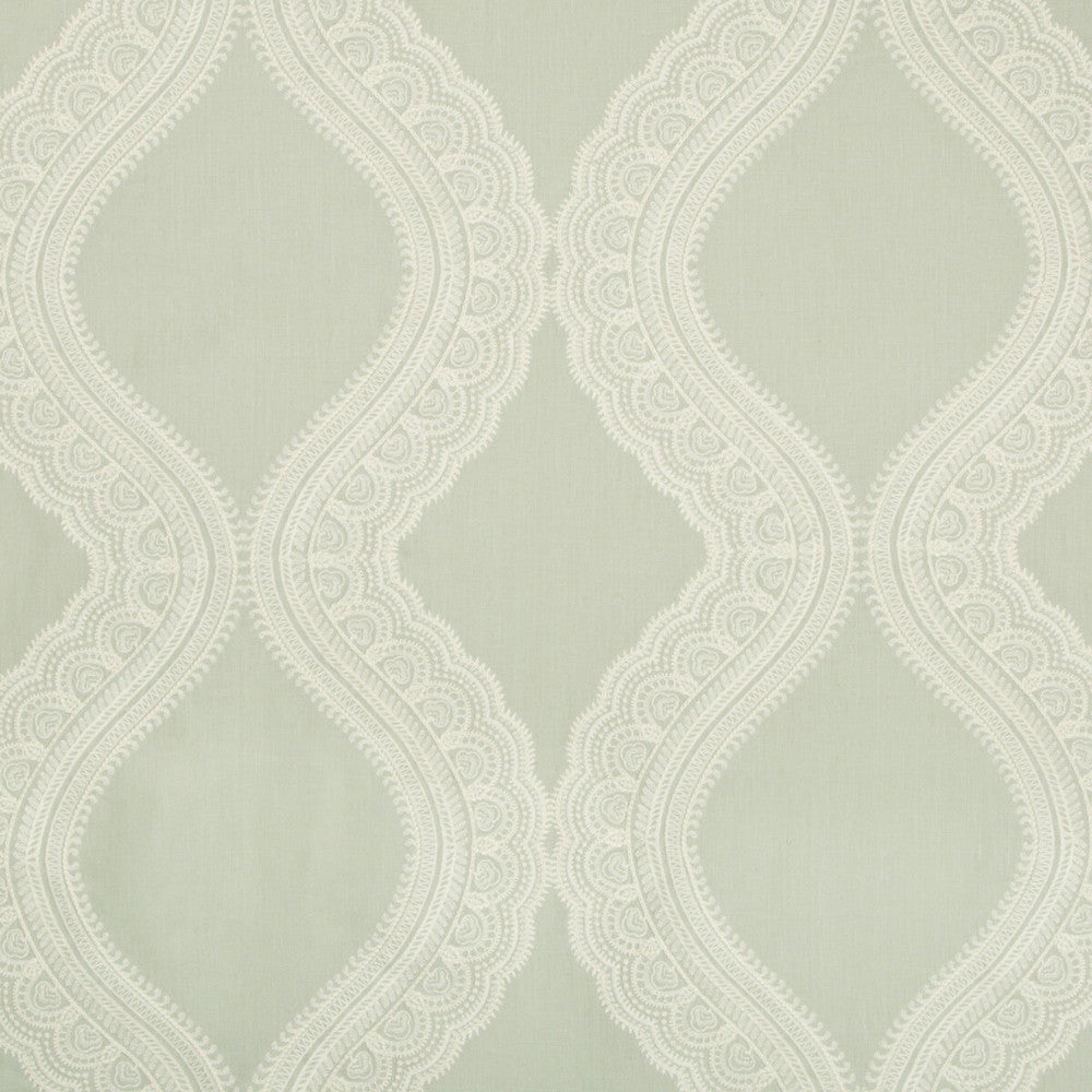 Isoline Emb Seafoam by Brunschwig & Fils Fabric Brunschwig & Fils Fabric Isoline Emb SeafoamFabric LE PARNASSE LINEN - 55%;POLYESTER - 45% India </p><p>Repeat: H: 17, V: 15.75 50 - Fabric Carolina -