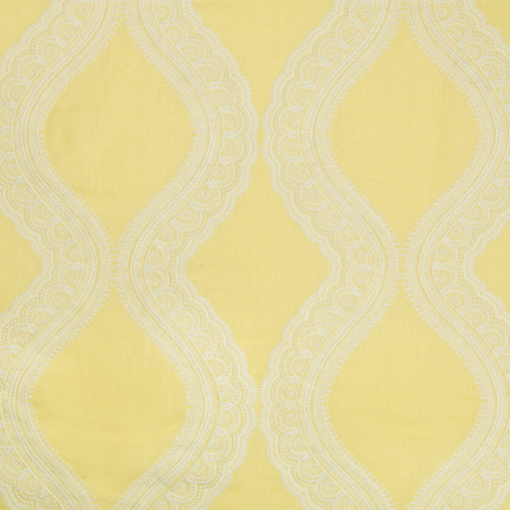 Isoline Emb Canary by Brunschwig & Fils Fabric Brunschwig & Fils Fabric Isoline Emb CanaryFabric LE PARNASSE LINEN - 55%;POLYESTER - 45% India </p><p>Repeat: H: 17, V: 15.75 50 - Fabric Carolina -