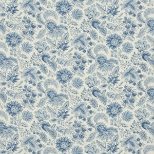 Gwendoline Print Blue by Brunschwig & Fils Fabric