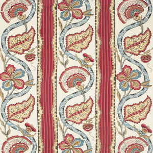 Gautier Print Cranberry by Brunschwig & Fils Fabric
