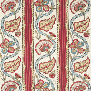 Gautier Print Cranberry by Brunschwig & Fils Fabric