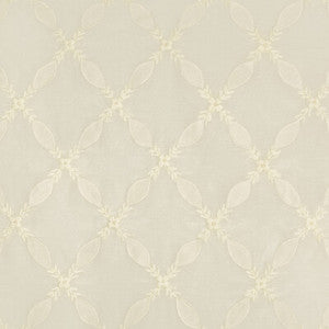 Oliveira Sheer White by Brunschwig & Fils Fabric
