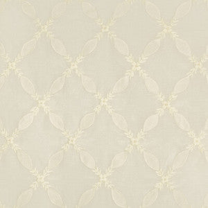 Oliveira Sheer White by Brunschwig & Fils Fabric