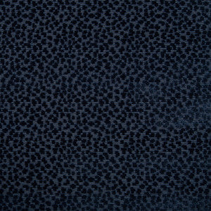 La Panthere Velvet Navy by Brunschwig & Fils Fabric