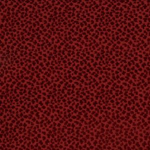 La Panthere Velvet Red by Brunschwig & Fils Fabric