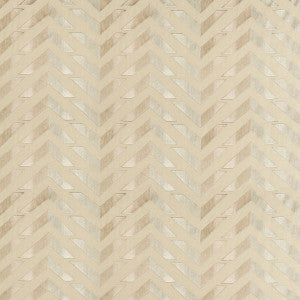 Les Vagues Emb Silver/Grey by Brunschwig & Fils Fabric