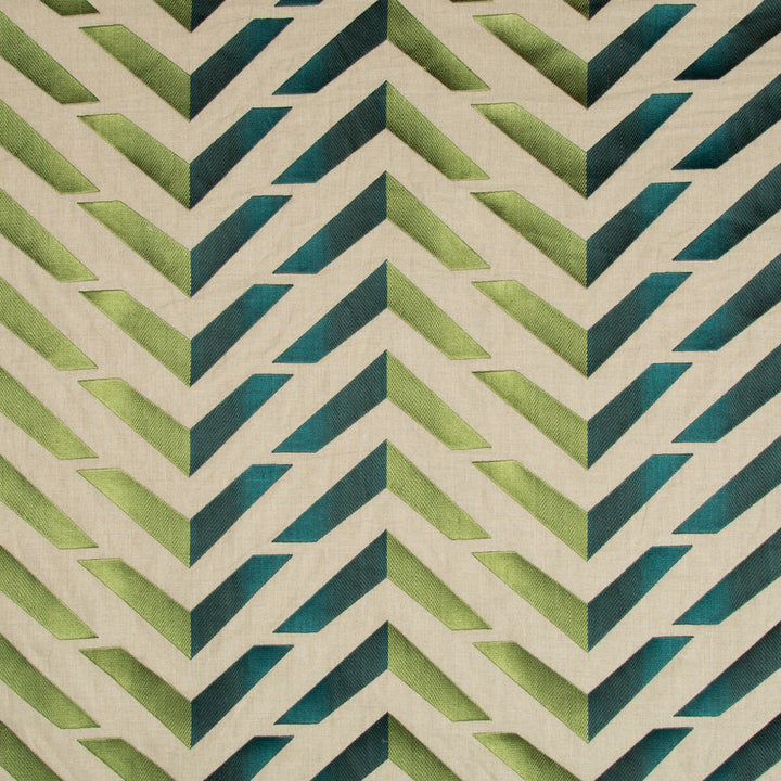 Les Vagues Emb Green/Teal by Brunschwig & Fils Fabric Brunschwig & Fils Fabric Les Vagues Emb Green/TealFabric LES ENSEMBLIERS LINEN - 74%;RAYON - 26% India </p><p>Repeat: H: 26.75, V: 13 53.5 - Fabric Carolina -