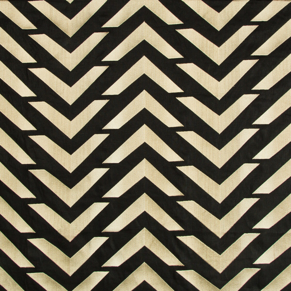 Les Vagues Emb Black/Gold by Brunschwig & Fils Fabric Brunschwig & Fils Fabric Les Vagues Emb Black/GoldFabric LES ENSEMBLIERS LINEN - 74%;RAYON - 26% India </p><p>Repeat: H: 26.75, V: 13 53.5 - Fabric Carolina -