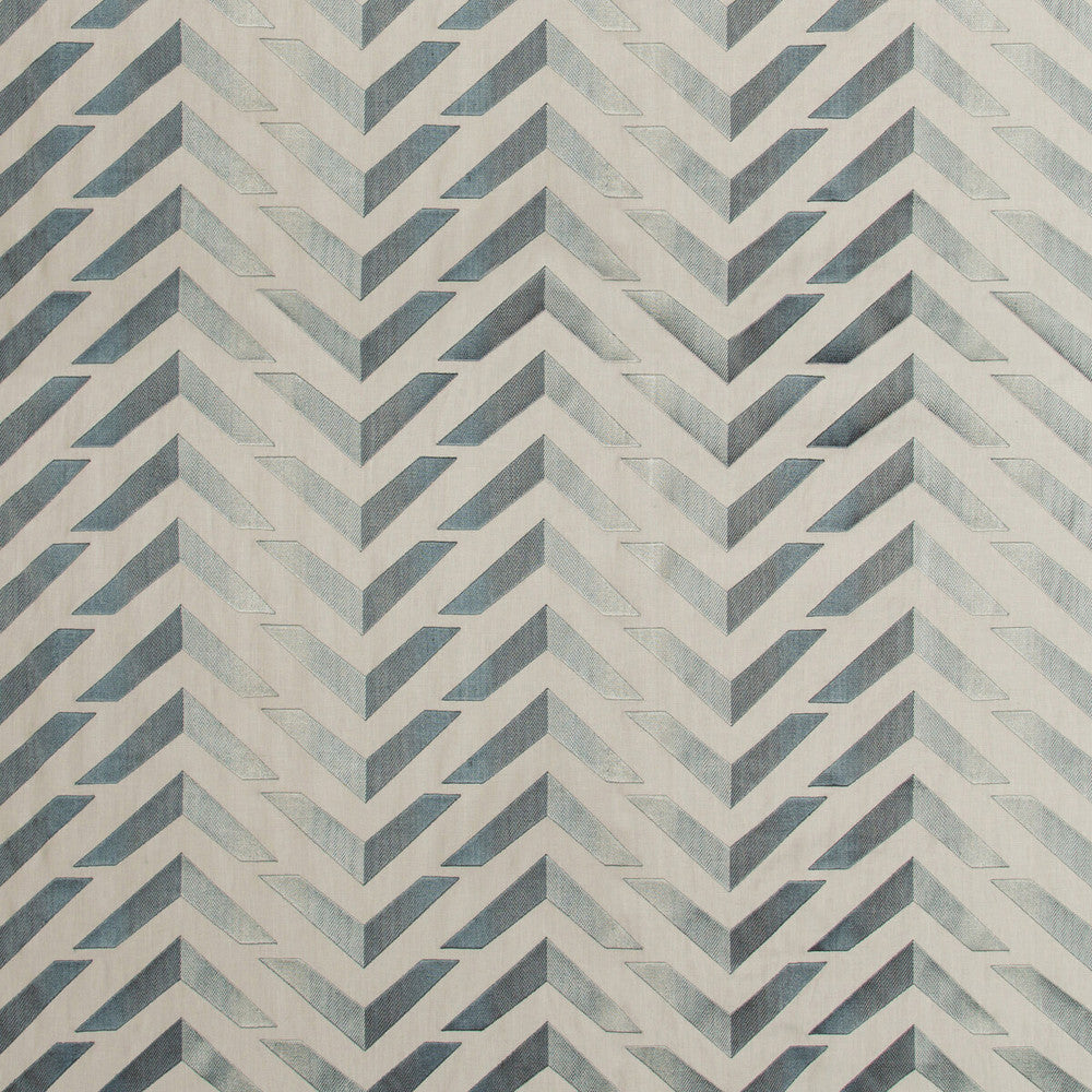 Les Vagues Emb Blue/Slate by Brunschwig & Fils Fabric Brunschwig & Fils Fabric Les Vagues Emb Blue/SlateFabric LES ENSEMBLIERS II LINEN - 74%;RAYON - 26% India </p><p>Repeat: H: 26.75, V: 13 53.5 - Fabric Carolina -