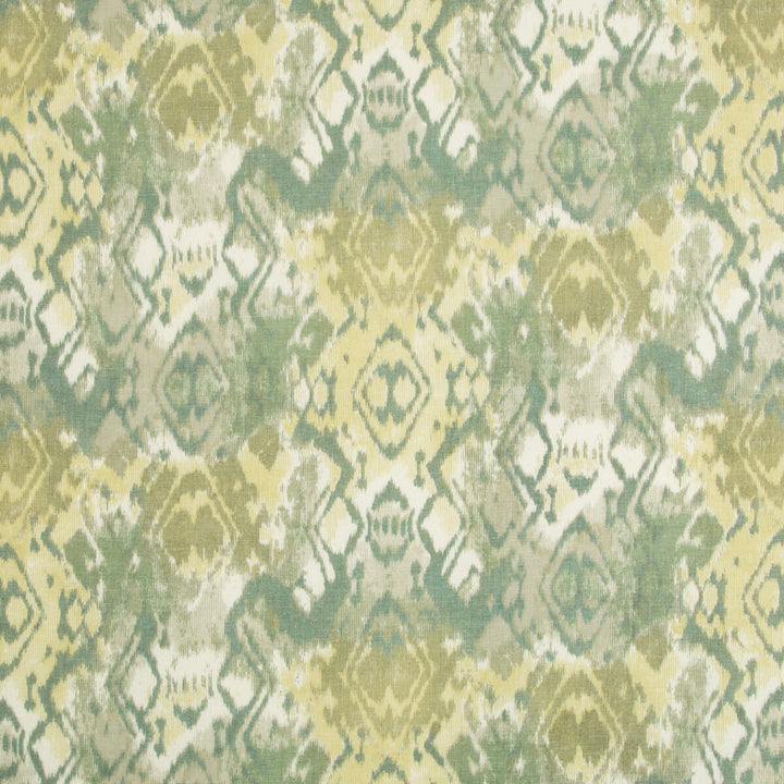 Les Nomades Print Green by Brunschwig & Fils Fabric Brunschwig & Fils Fabric Les Nomades Print GreenFabric LES ENSEMBLIERS LINEN - 55%;COTTON - 45% India </p><p>Repeat: H: 53, V: 19.75 53 - Fabric Carolina -