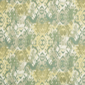 Les Nomades Print Green by Brunschwig & Fils Fabric