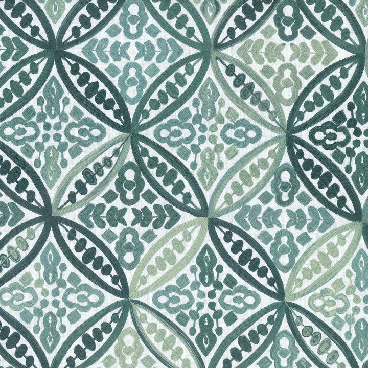 Local Crafts Aloe 801792 by Tommy Bahama Home Fabric - BASE:70%Rayon 30%Linen EMBROID:100%Cotton India 9000 Horizontal: 8.75 and Vertical: 9.25 55 - Fabric Carolina -