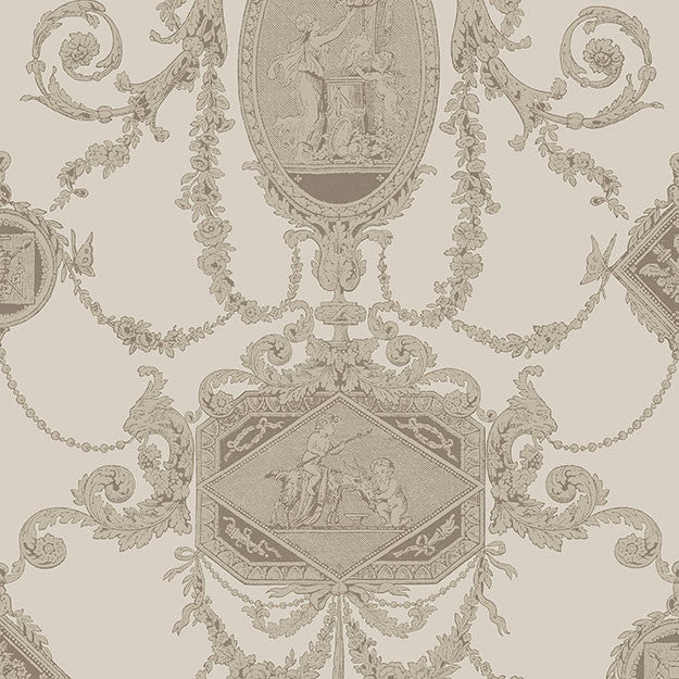 8017 36W7201 by JF Wallpaper FILIGREE WALLCOVERINGS 100% Wallpaper GERMANY (see sample) Horizontal: N/A and Vertical: 12.500 20.50 - Fabric Carolina -