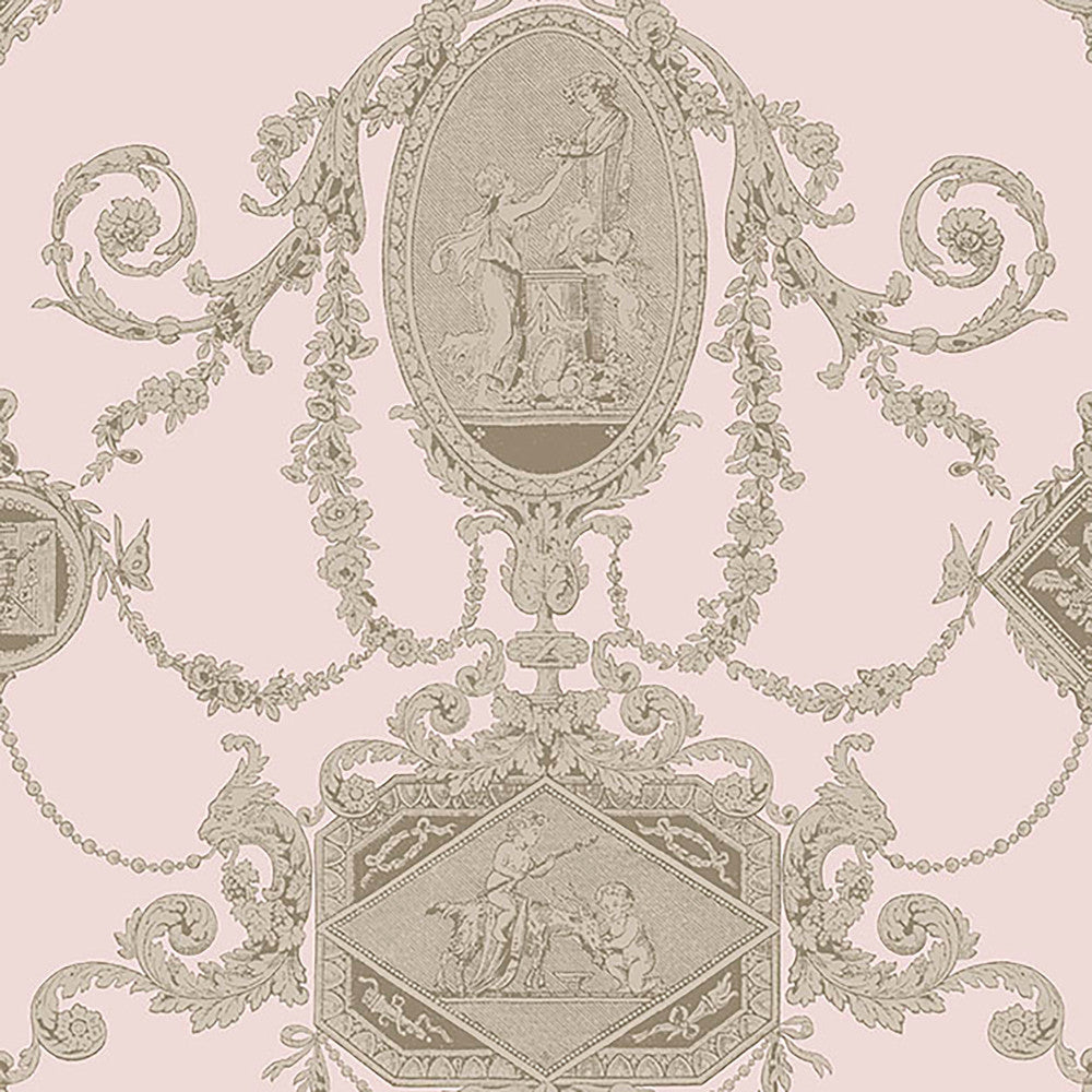 8017 42W7201 by JF Wallcovering FILIGREE WALLCOVERINGS 100% Wallpaper Germany Horizontal: and Vertical: 12.5 20.5 inches, 11 yards per roll. - Fabric Carolina -
