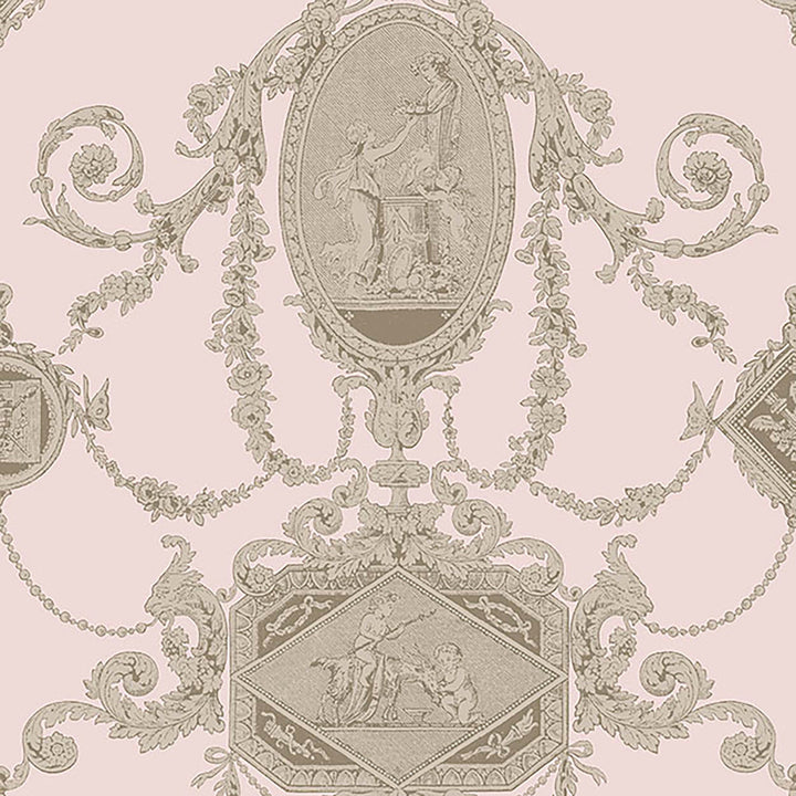 8017 42W7201 by JF Wallcovering FILIGREE WALLCOVERINGS 100% Wallpaper Germany Horizontal: and Vertical: 12.5 20.5 inches, 11 yards per roll. - Fabric Carolina -