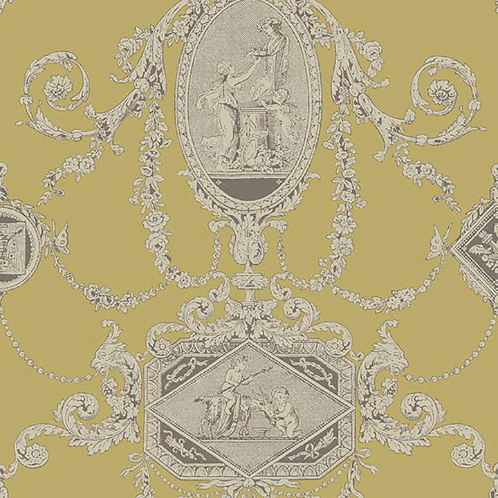8017 74W7201 by JF Wallcovering FILIGREE WALLCOVERINGS 100% Wallpaper Germany Horizontal: and Vertical: 12.5 20.5 inches, 11 yards per roll. - Fabric Carolina -