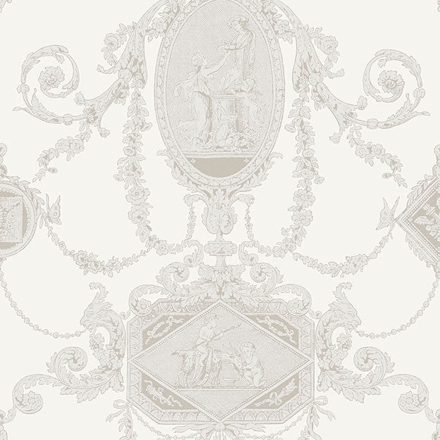 8017 91W7201 by JF Wallpaper FILIGREE WALLCOVERINGS 100% Wallpaper GERMANY (see sample) Horizontal: N/A and Vertical: 12.500 20.50 - Fabric Carolina -