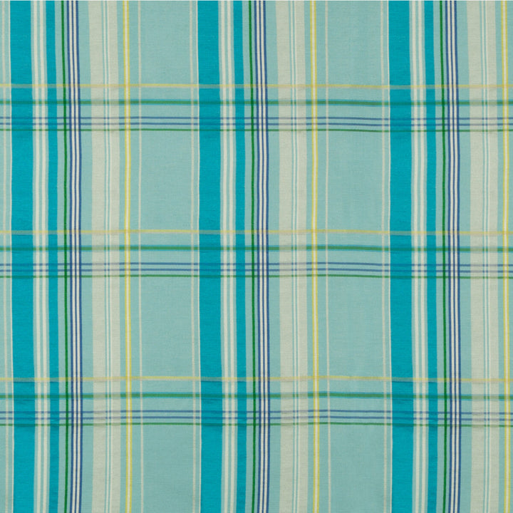 La Comelle Plaid Aqua by Brunschwig & Fils Fabric Brunschwig & Fils Fabric La Comelle Plaid AquaFabric BARET LINEN - 56%;SILK - 44% India </p><p>Repeat: H: 6.85, V: 5.11 53.5 - Fabric Carolina -