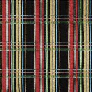 La Comelle Plaid Onyx by Brunschwig & Fils Fabric