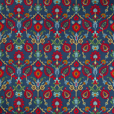 8018116.519.0 by Brunschwig & Fils Fabric Brunschwig & Fils Fabric 8018116.519.0Fabric BARET COTTON - 63%;POLYESTER - 37% India </p><p>Repeat: H: 12.48, V: 15.35 49.9 - Fabric Carolina -
