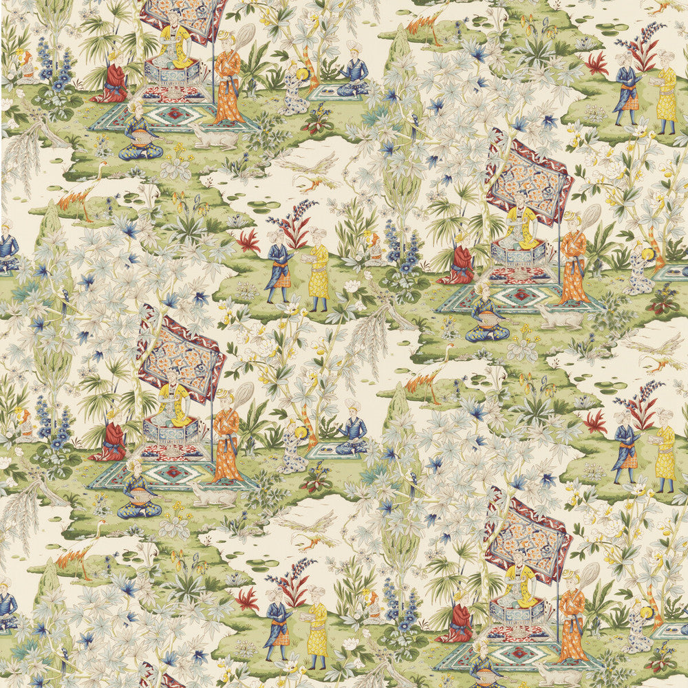 Lodi Garden Print Ivory by Brunschwig & Fils Fabric Brunschwig & Fils Fabric Lodi Garden Print IvoryFabric BARET COTTON - 100% France </p><p>Repeat: H: 26.792, V: 27.974 53.584 - Fabric Carolina -