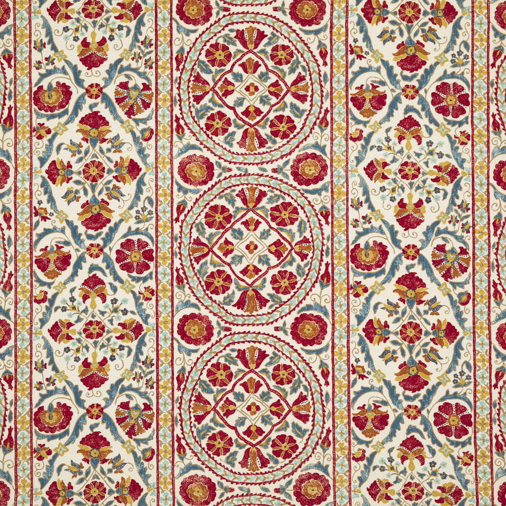 Bokhara Susani Spice by Brunschwig & Fils Fabric Brunschwig & Fils Fabric Bokhara Susani SpiceFabric BARET LINEN - 67%;COTTON - 33% France </p><p>Repeat: H: 26.792, V: 27.186 53.584 - Fabric Carolina -