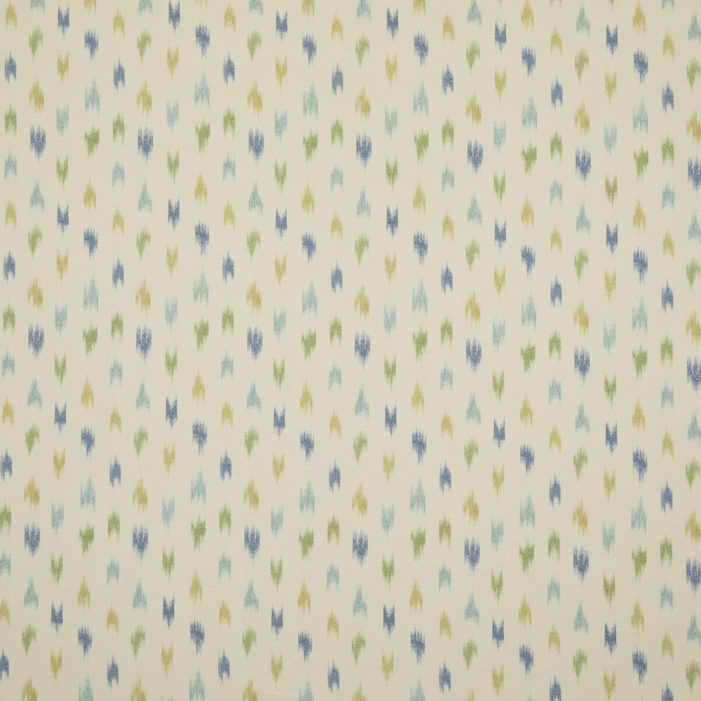 Bombay Ikat Aqua/Leaf by Brunschwig & Fils Fabric Brunschwig & Fils Fabric Bombay Ikat Aqua/LeafFabric CEVENNES LINEN - 100% Italy </p><p>Repeat: H: 13.5536, V: 12.608 54.04104 - Fabric Carolina -